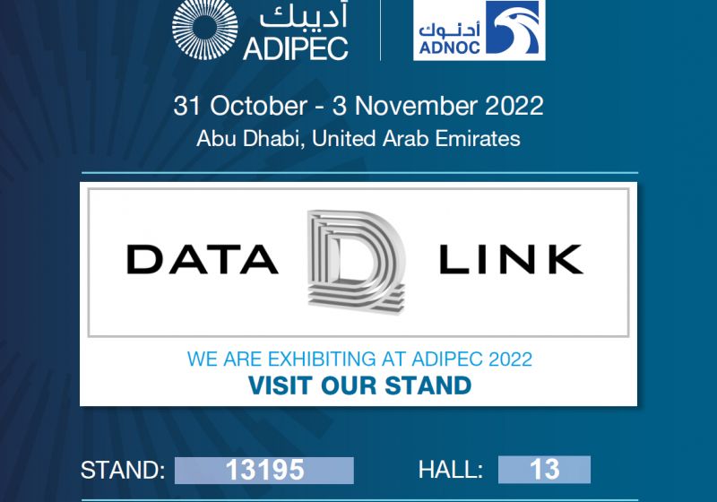 One week TO GO - Data Link at ADIPEC One week TO GO - Data Link at ADIPEC
