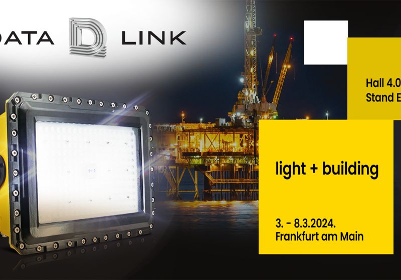 Data Link exhibiting at Light & Building fair